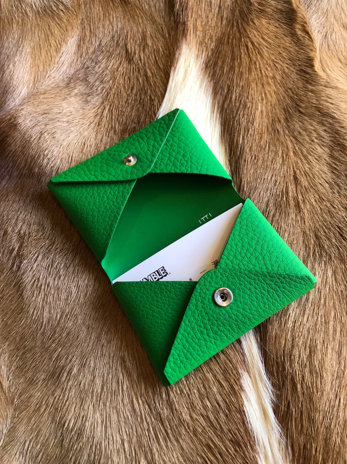 HERRIE CARD CASE 40 / 21Q3-4 GREEN