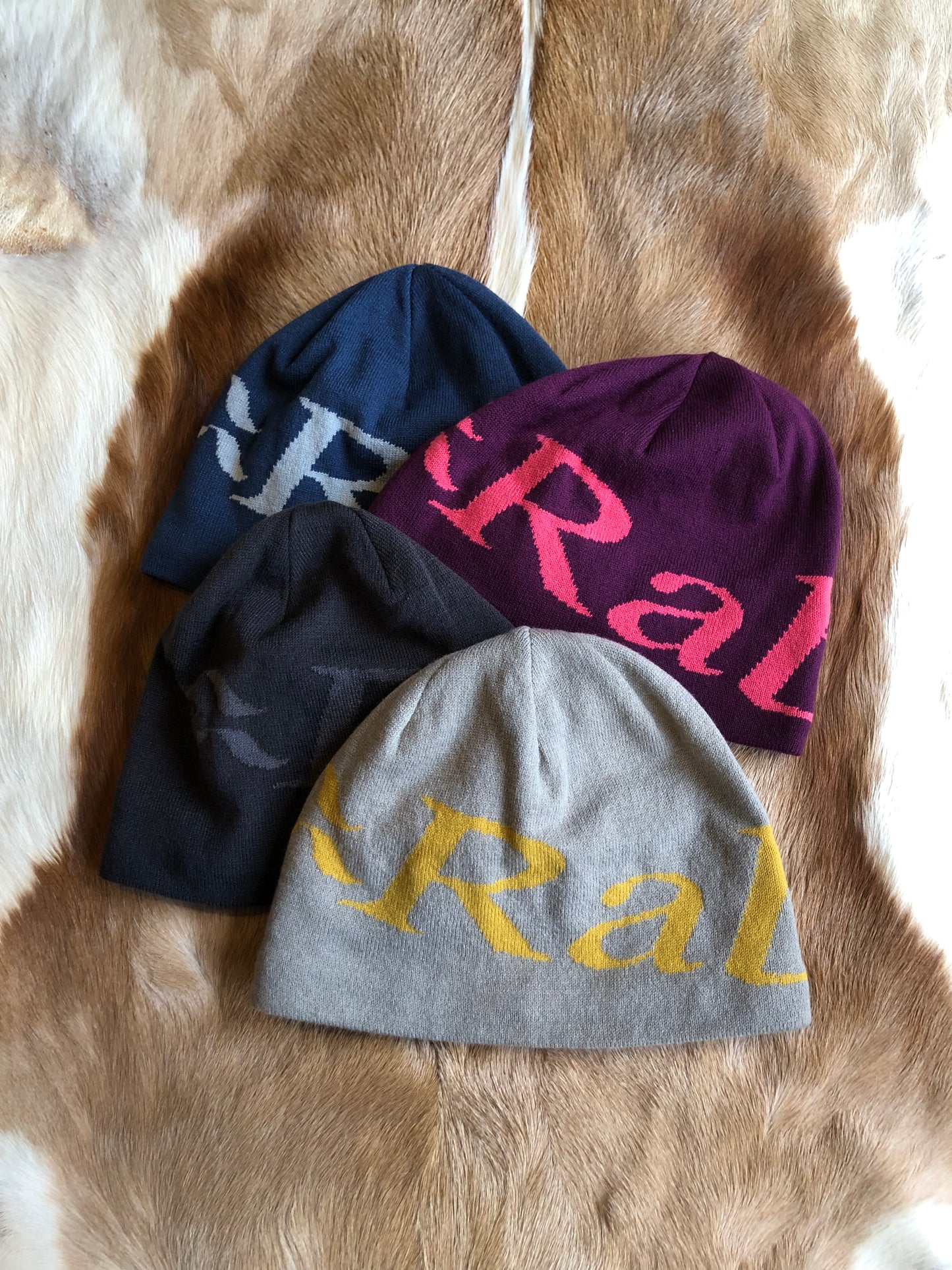 QAB-39 Logo Beanie Tempest Blue/Light Zinc