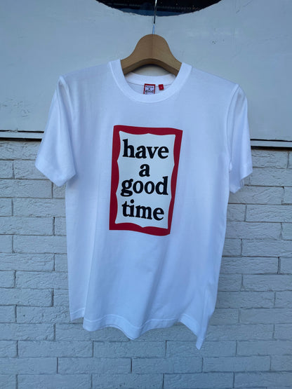 FRAME S/S TEE WHITE