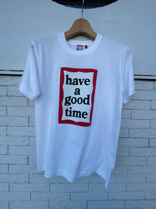 FRAME S/S TEE WHITE