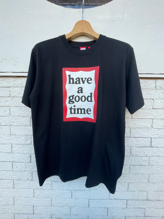 FRAME S/S TEE BLACK