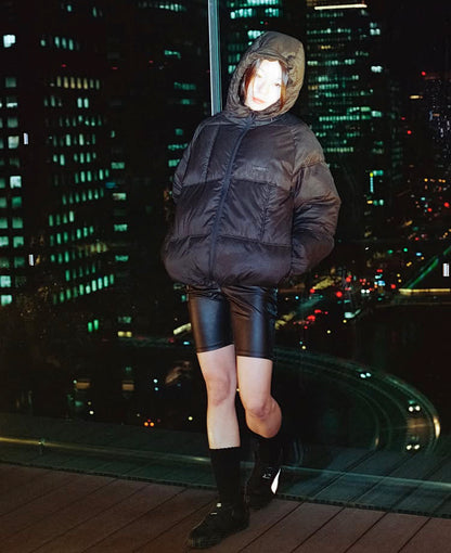 Bricklane Puffer Jacket BLACK