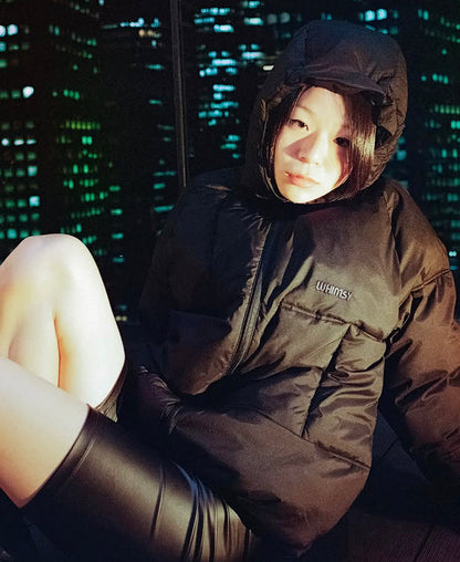 Bricklane Puffer Jacket BLACK