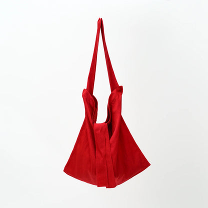 MARY INSIDE OUT TOTE - L / CERATO BRIGHT RED