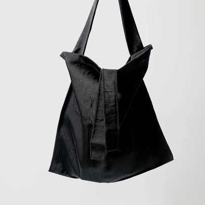MARY INSIDE OUT TOTE - L / CERATO BRIGHT BLACK