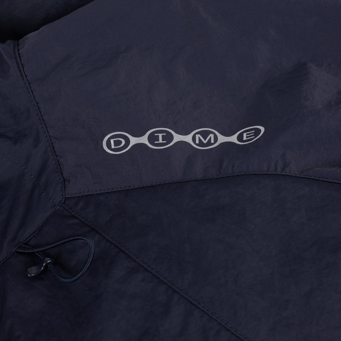 Crinkled Tech Windbreaker	Dark Navy
