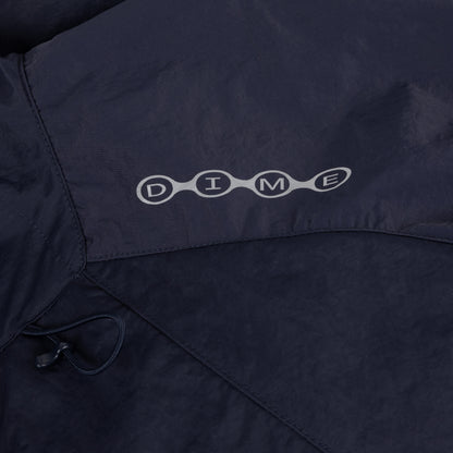 Crinkled Tech Windbreaker	Dark Navy