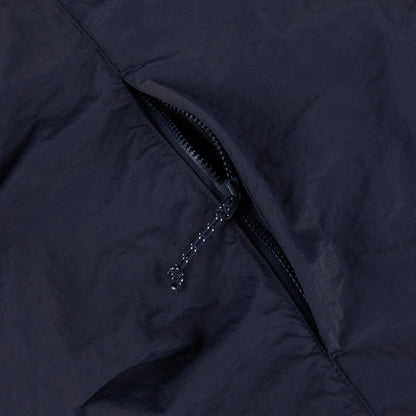 Crinkled Tech Windbreaker	Dark Navy