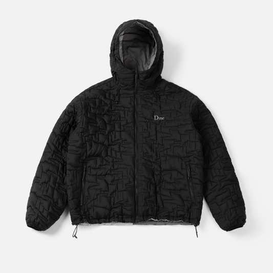 Reversible Insulated Jacket Black