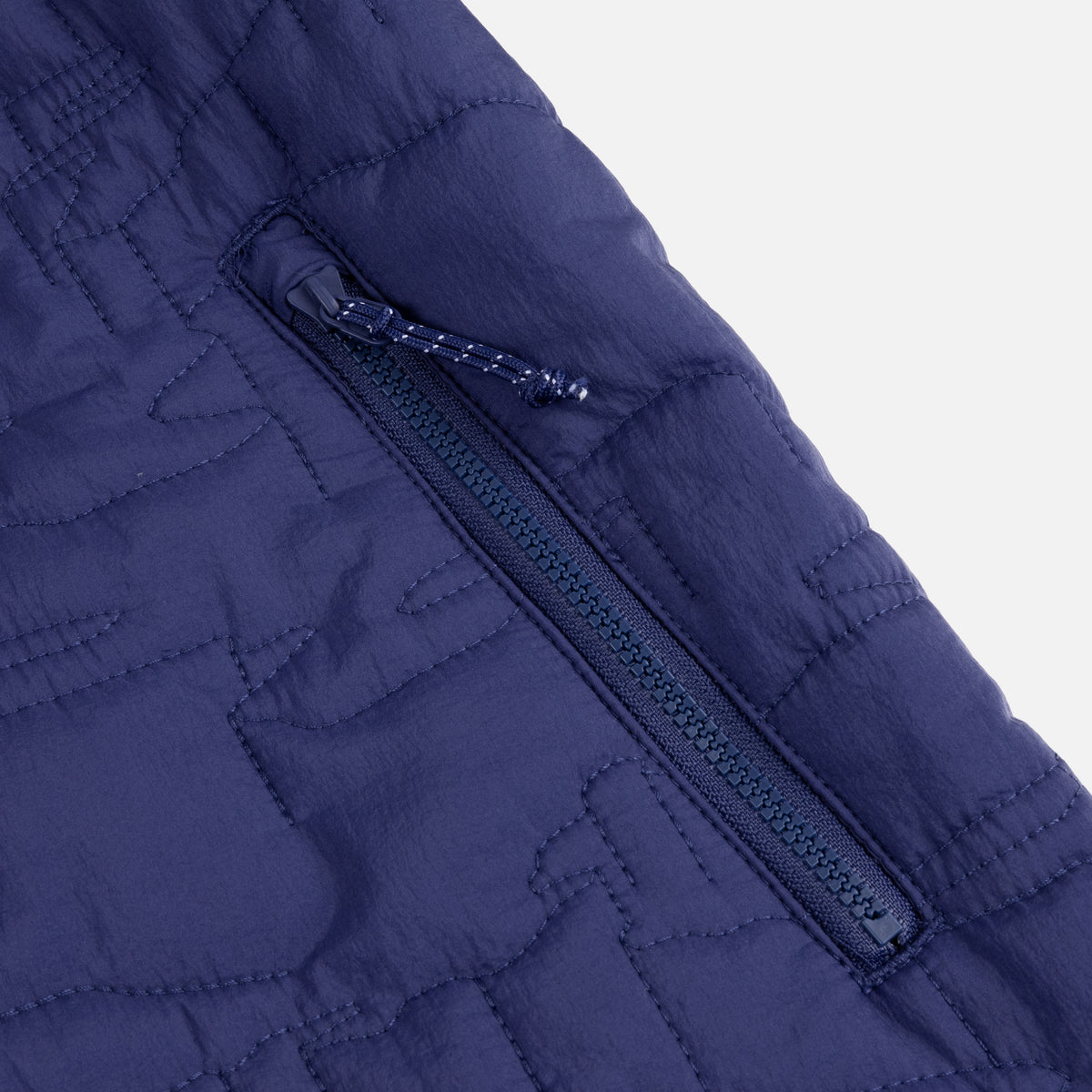 Reversible Insulated Jacket Blue Iris