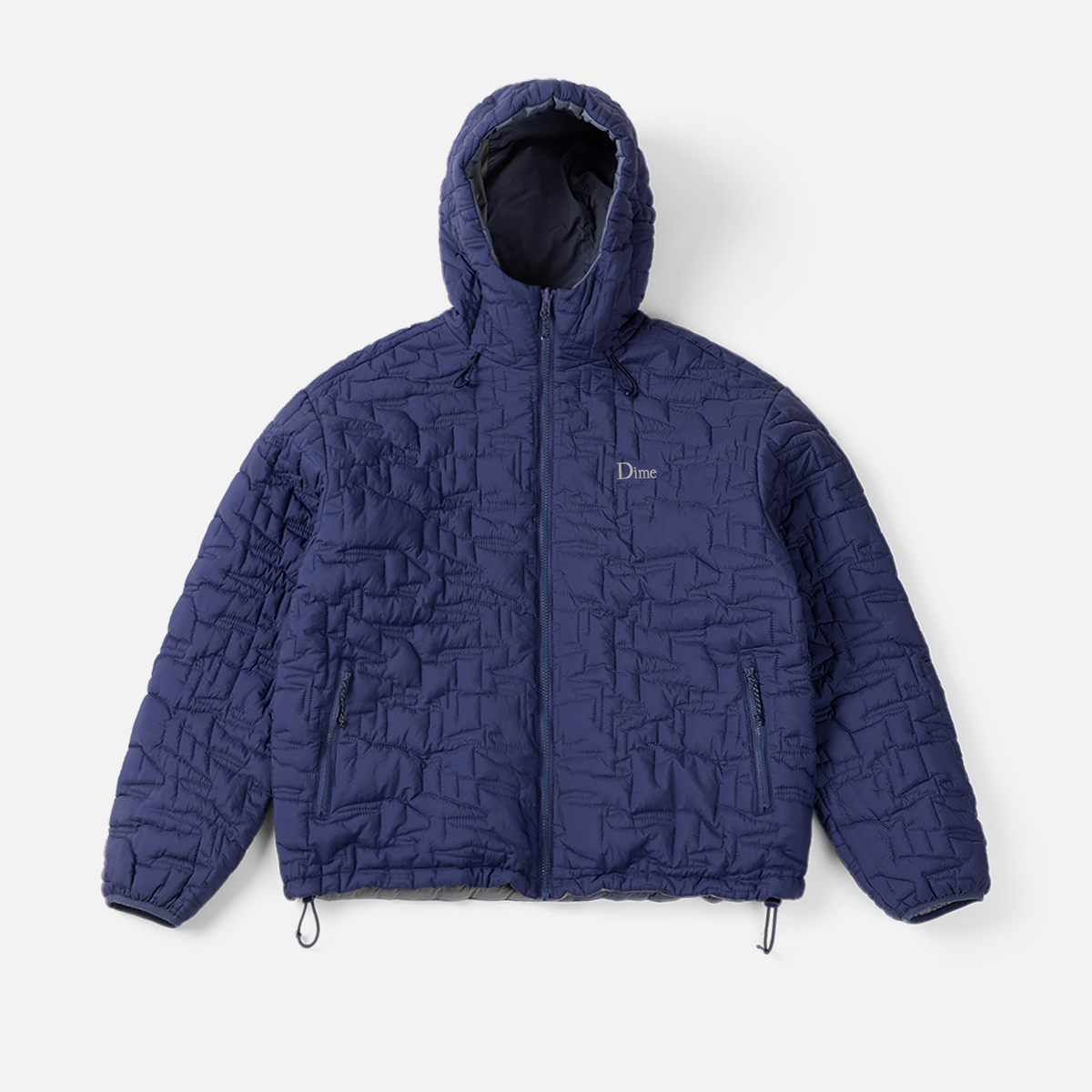 Reversible Insulated Jacket Blue Iris