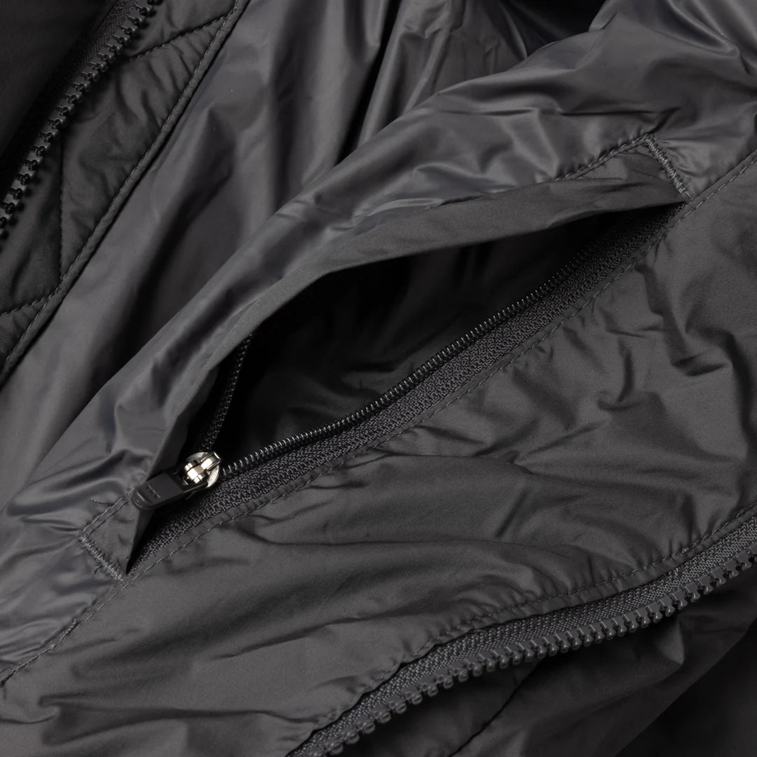 Pleated Puffer Charcoal