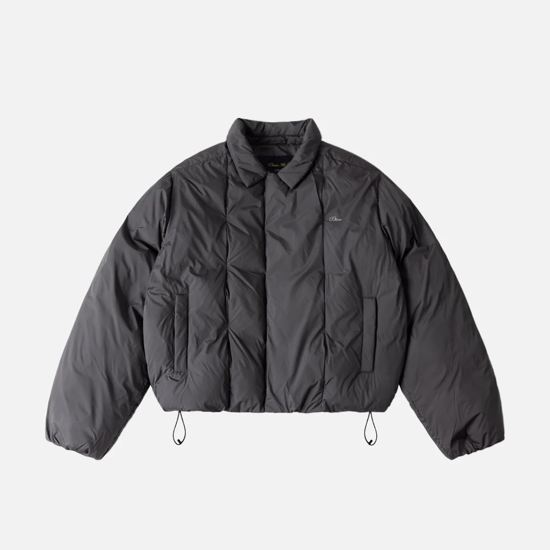 Pleated Puffer Charcoal