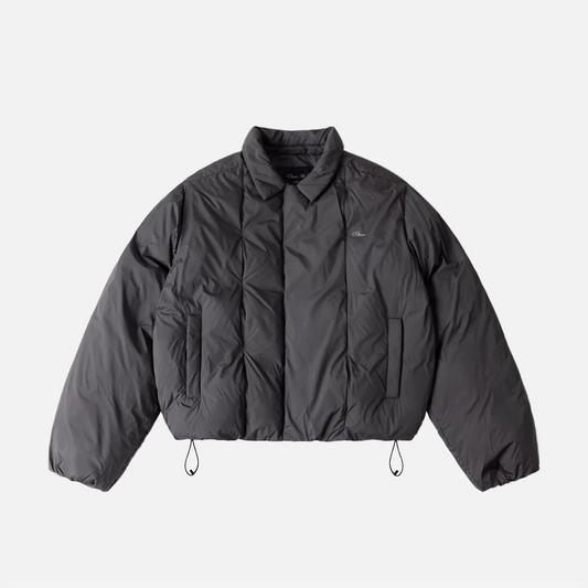 Pleated Puffer Charcoal