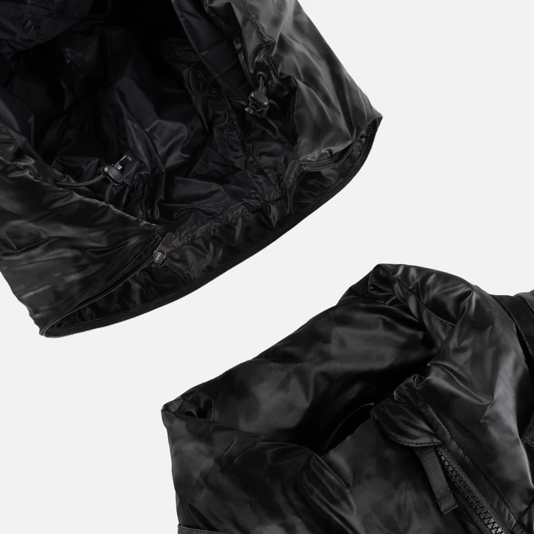 Wavy Puffer Smoke Black