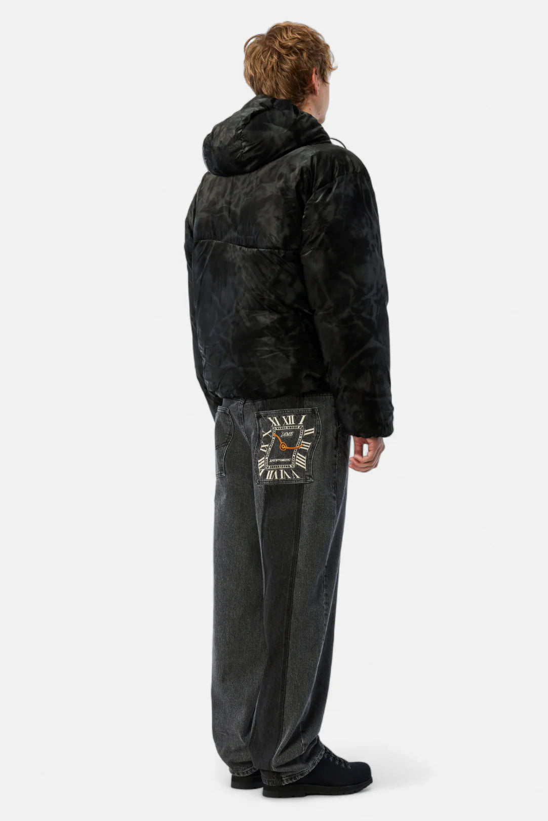 Wavy Puffer Smoke Black