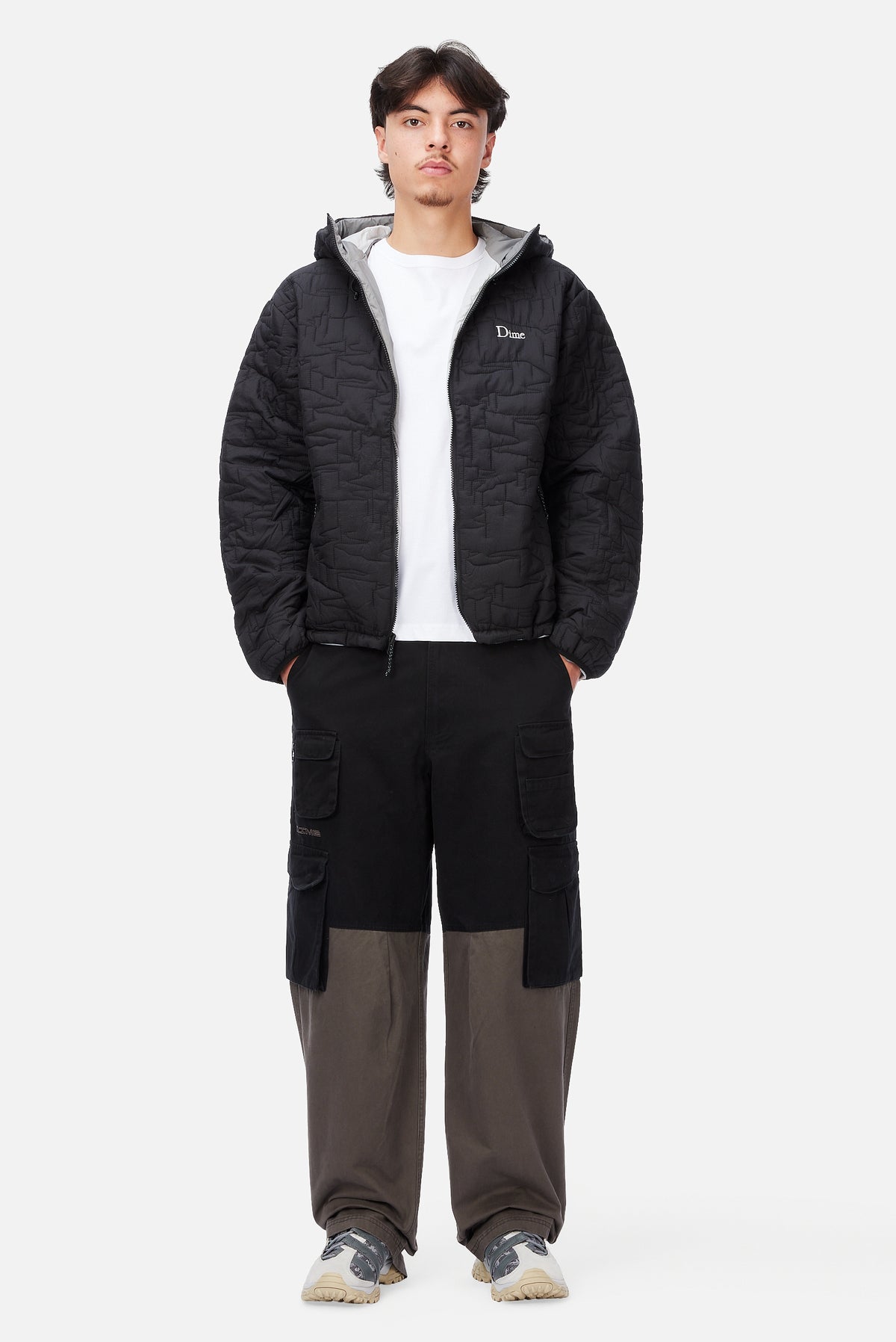 Reversible Insulated Jacket Black