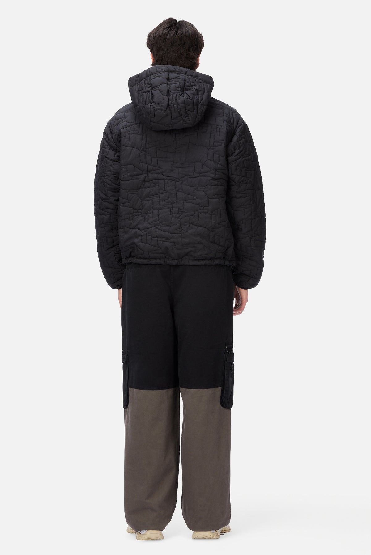 Reversible Insulated Jacket Black