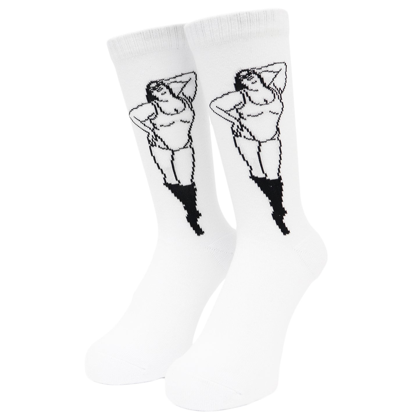 Kheira Socks White