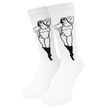 Kheira Socks White