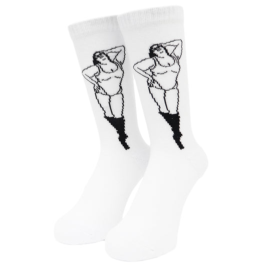 Kheira Socks White