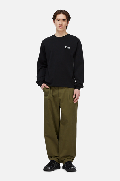 Classic Small Logo LS T-Shirt Black