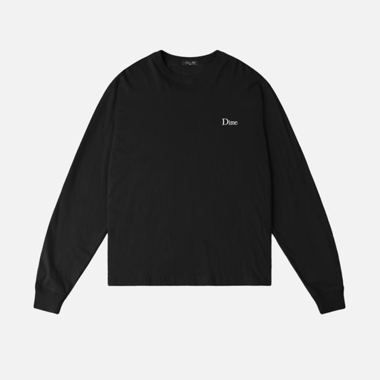 Classic Small Logo LS T-Shirt Black
