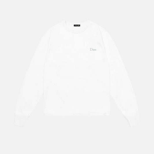 Classic Small Logo LS T-Shirt White
