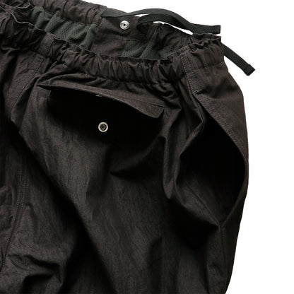 NYLON UTILITY PANT BLACK
