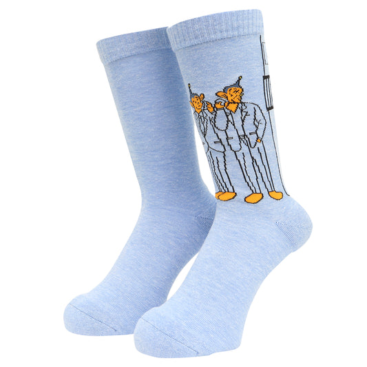 Peepo-San Socks blue