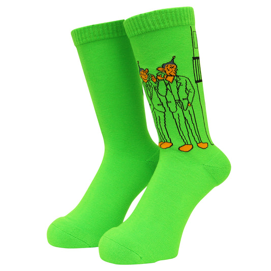 Peepo-San Socks Lime Green