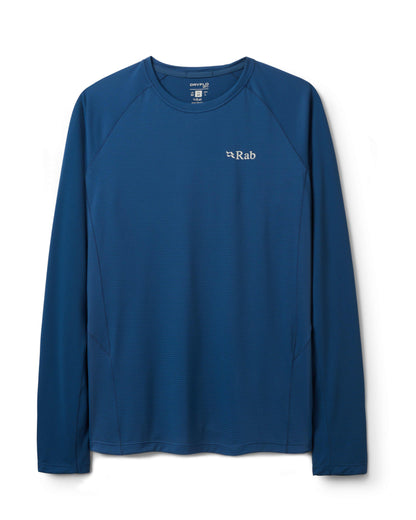 QBL-81 Sonic LS Tee Tempest Blue