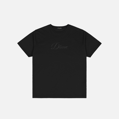 Cursive T-Shirt Black