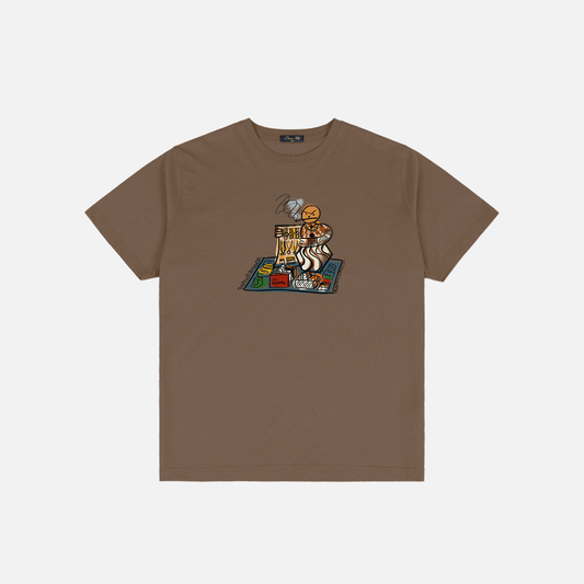 Snackman Dealer T-Shirt Chocolate
