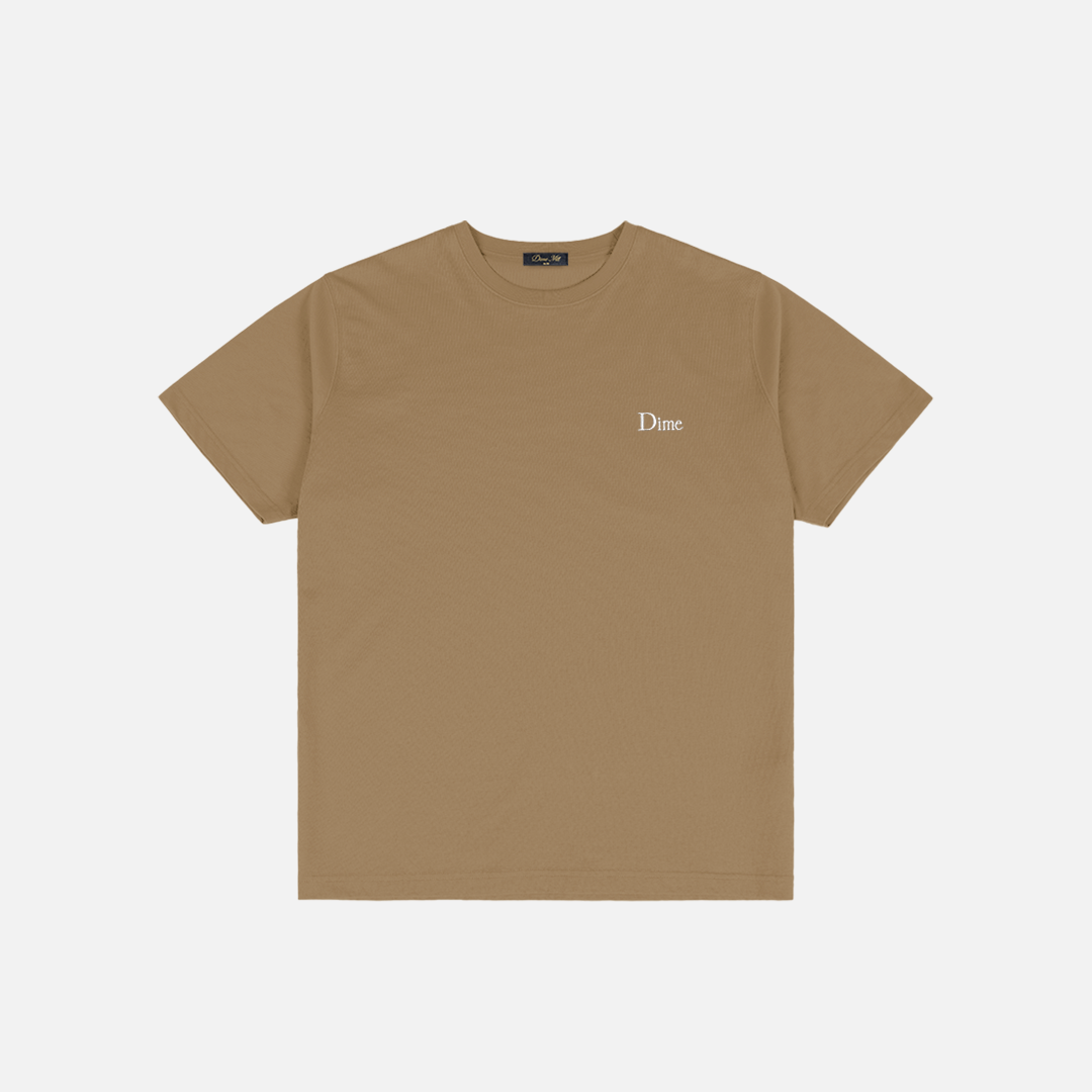 Classic Small Logo T-Shirt Tan