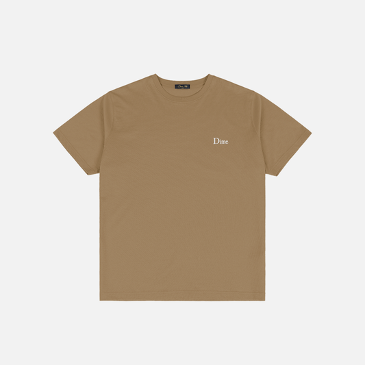 Classic Small Logo T-Shirt Tan
