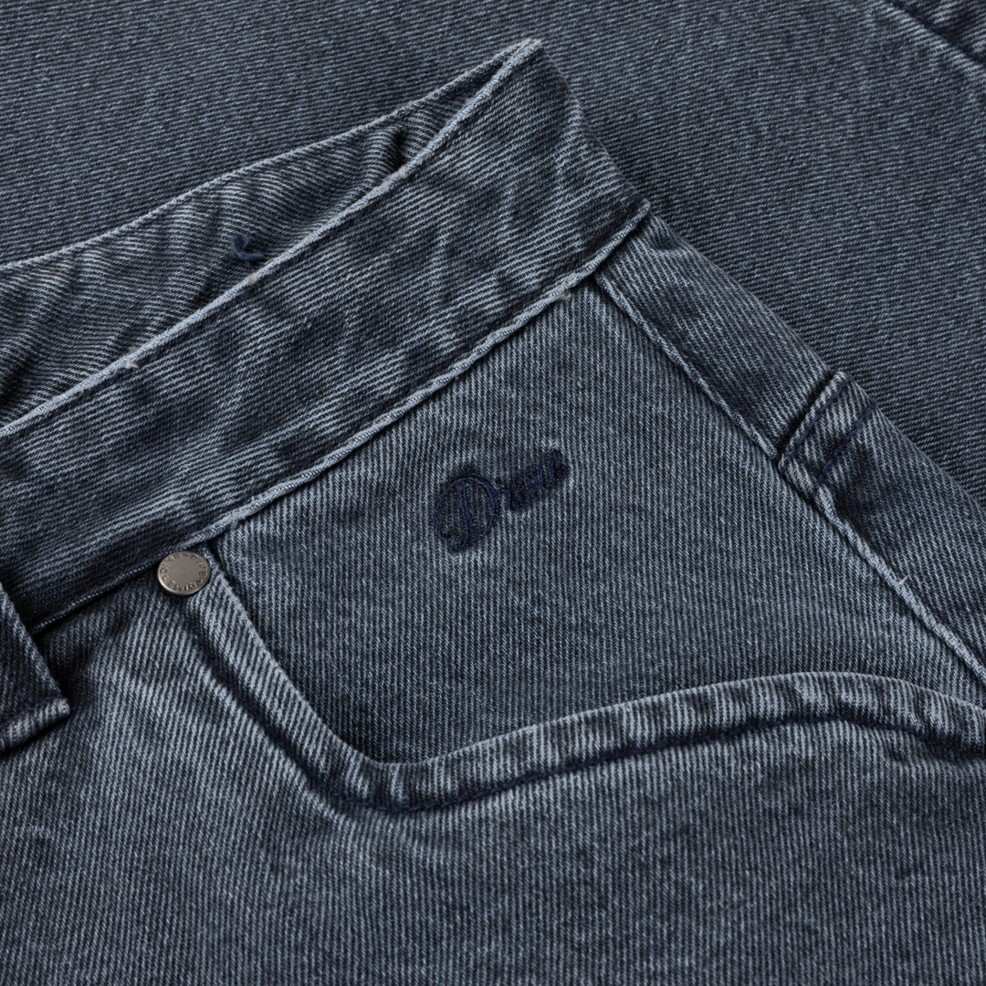 Classic Denim Shorts Overdyed Blue