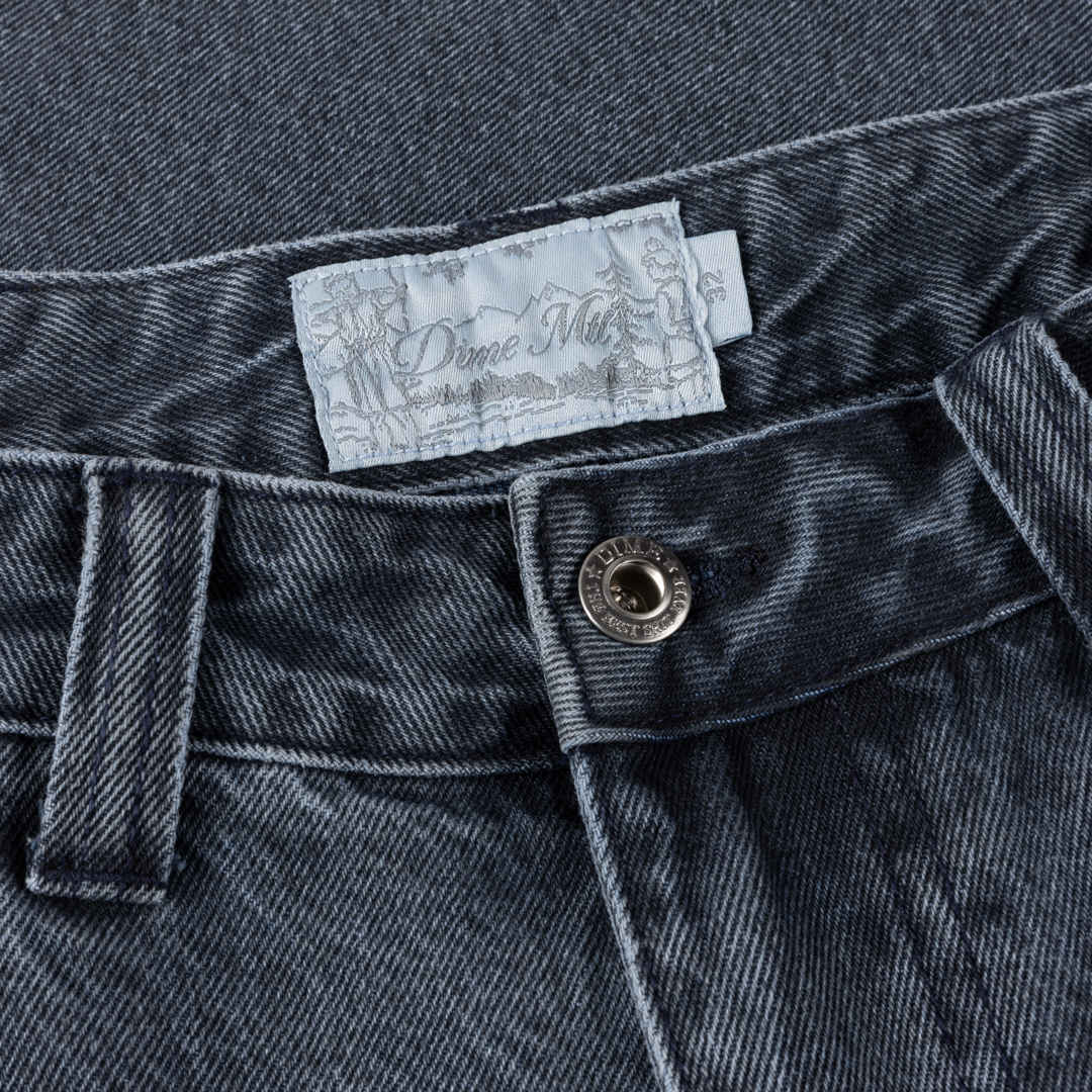 Classic Denim Shorts Overdyed Blue