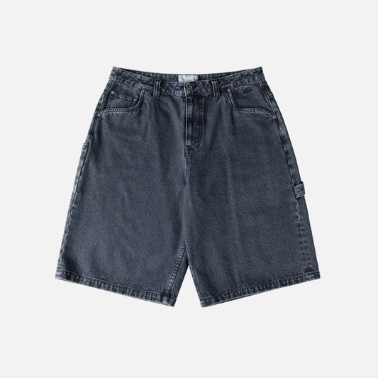 Classic Denim Shorts Overdyed Blue
