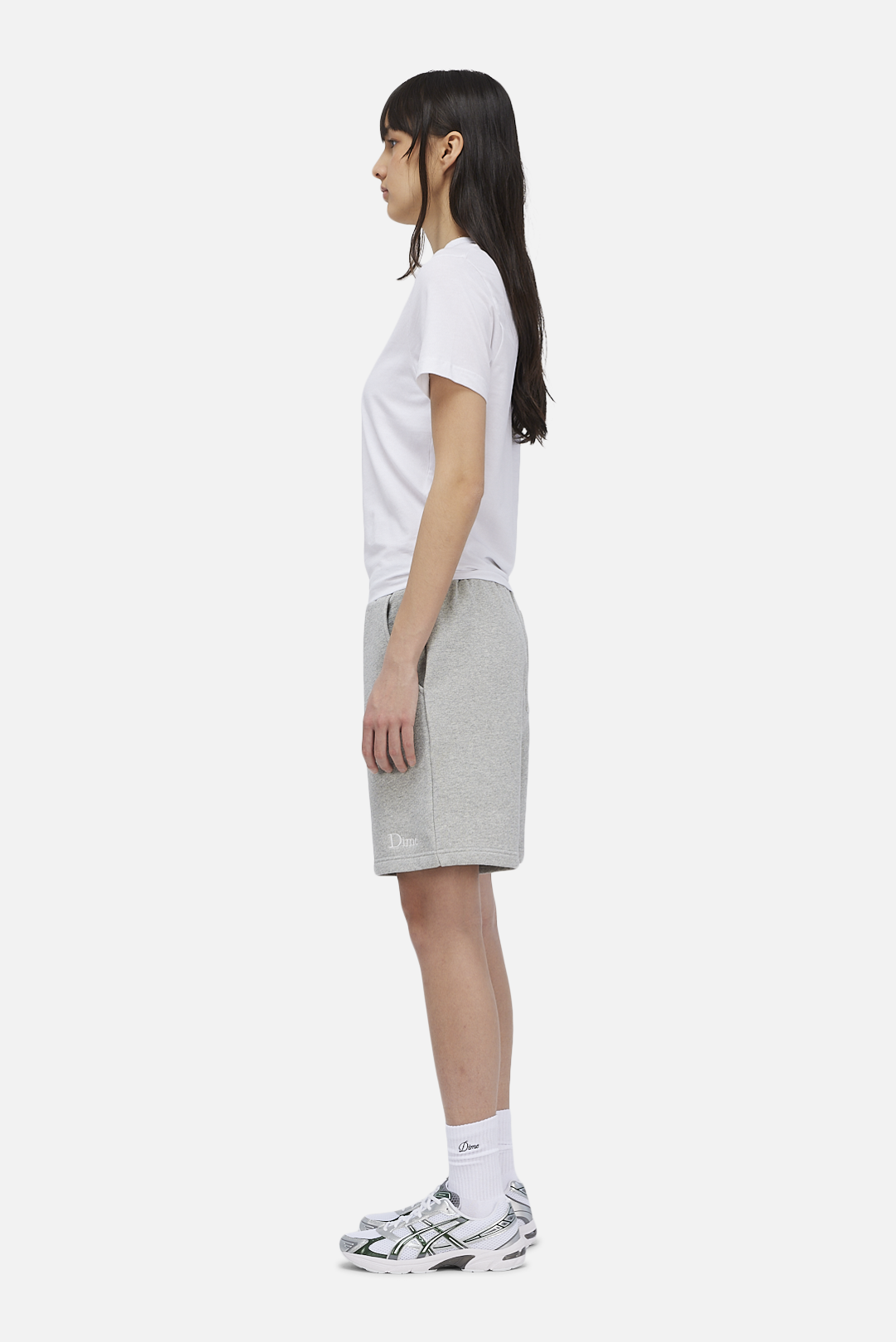 Classic Small Logo Sweatshorts	Heather Gray