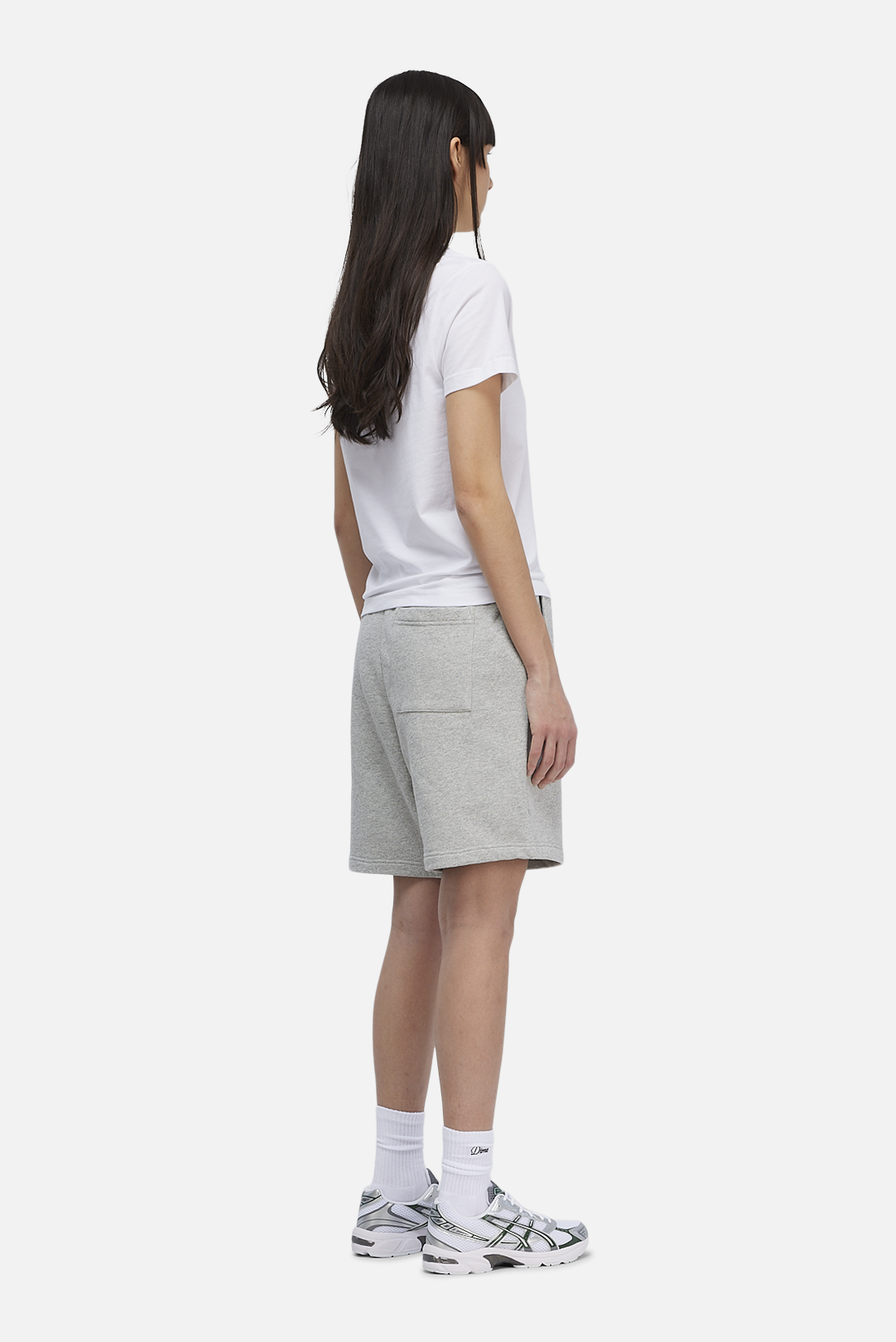 Classic Small Logo Sweatshorts	Heather Gray