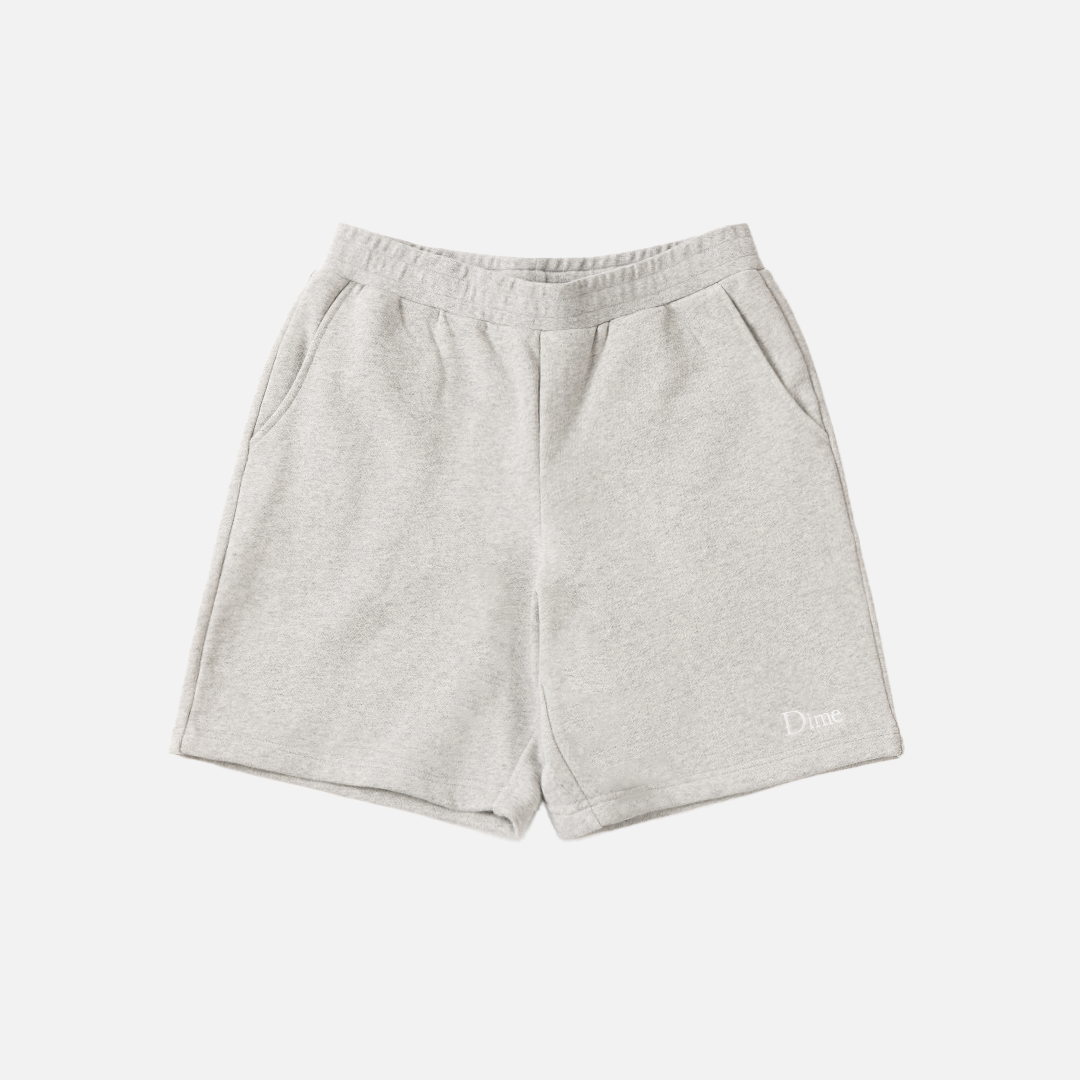 Classic Small Logo Sweatshorts	Heather Gray