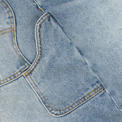 Classic Denim Shorts Sandblasted Indigo