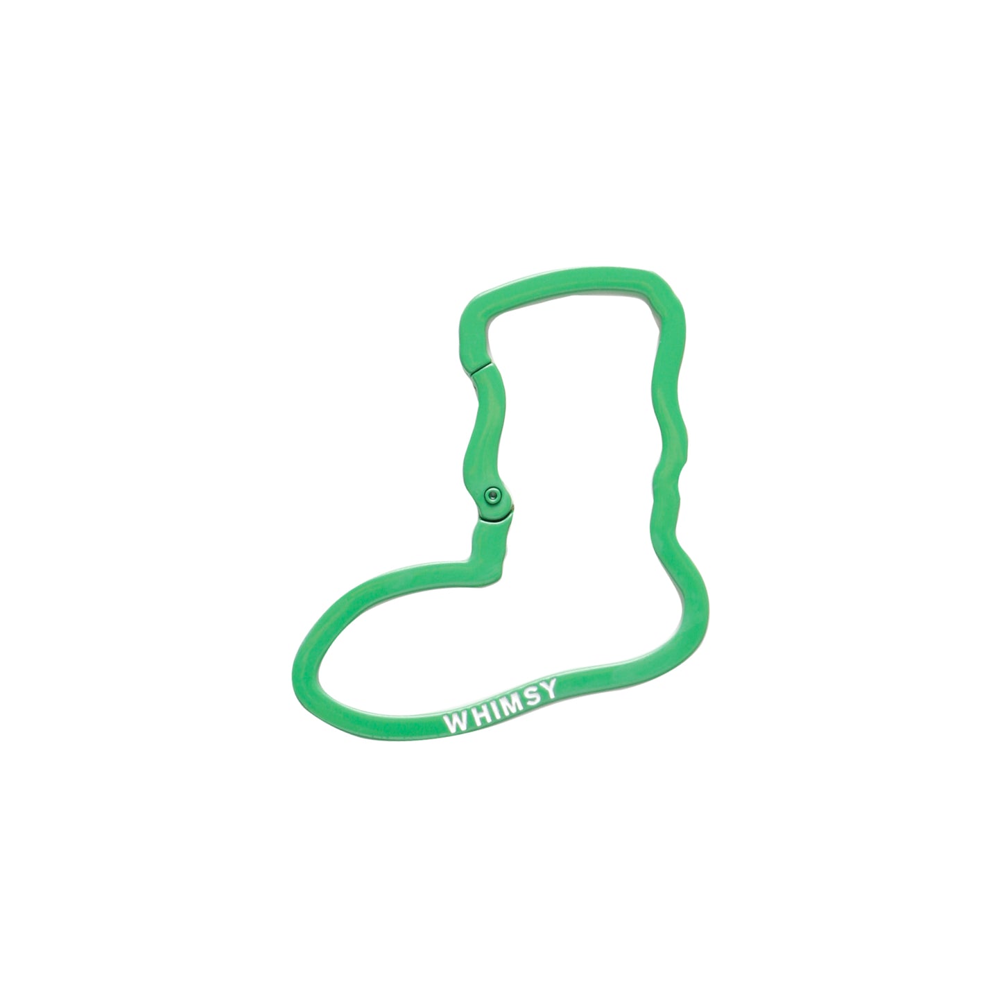 Socks Logo Carabiner Silver Green