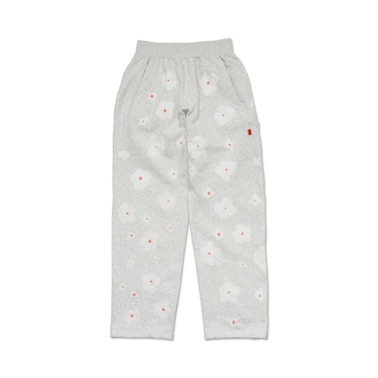 STITCHED SWEAT PANT FLOWERS
