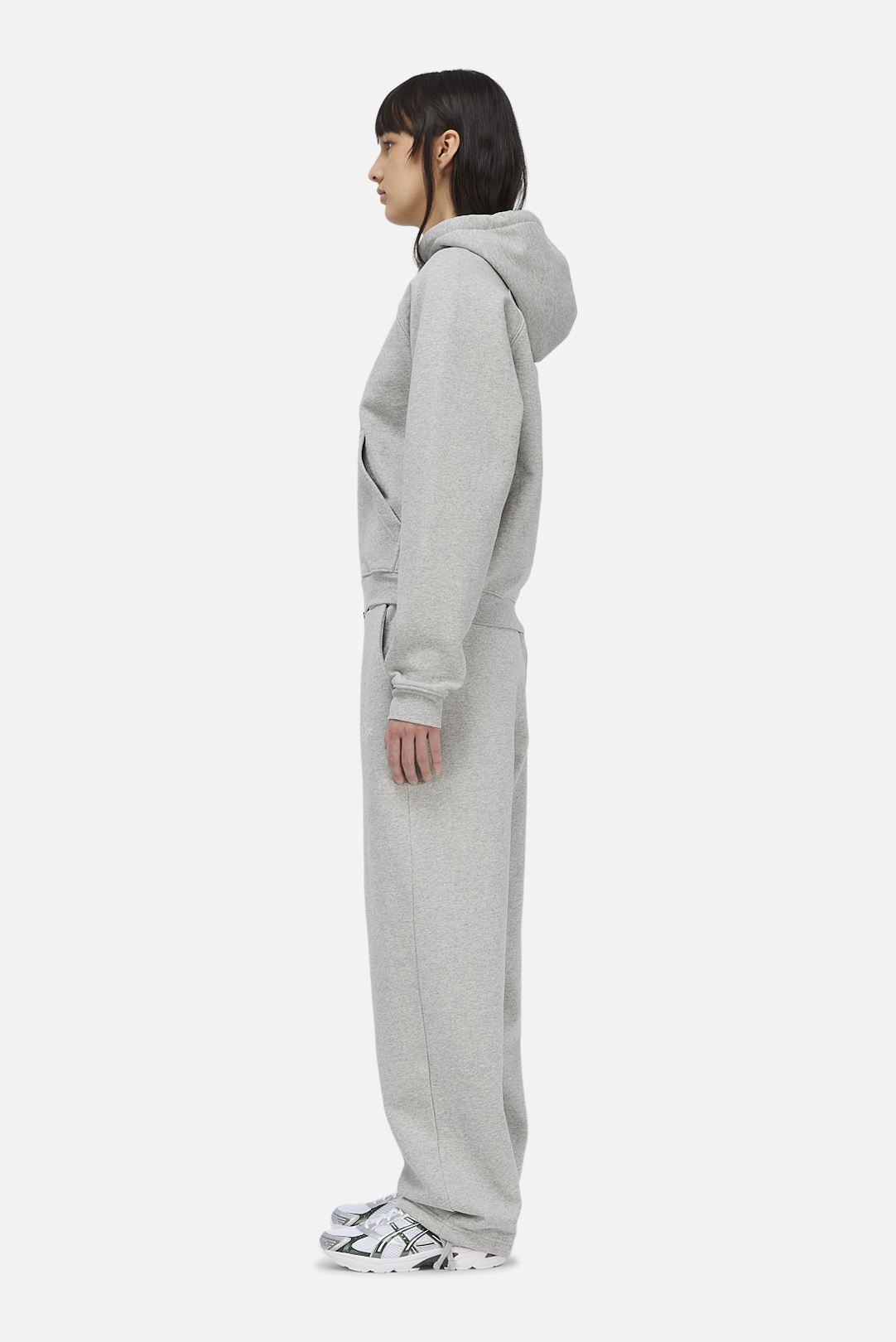 Classic Small Logo Sweatpants Heather Gray