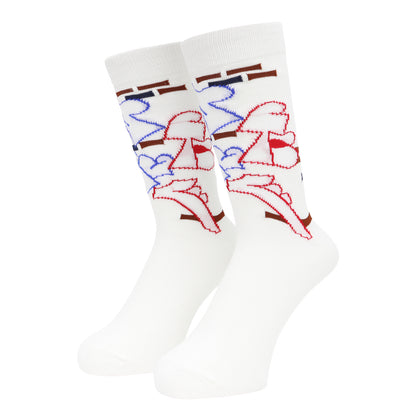 Stang Socks White