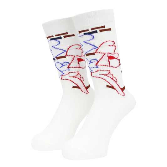 Stang Socks White