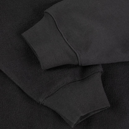 Reverse French Terry Zip Hoodie Vintage Black