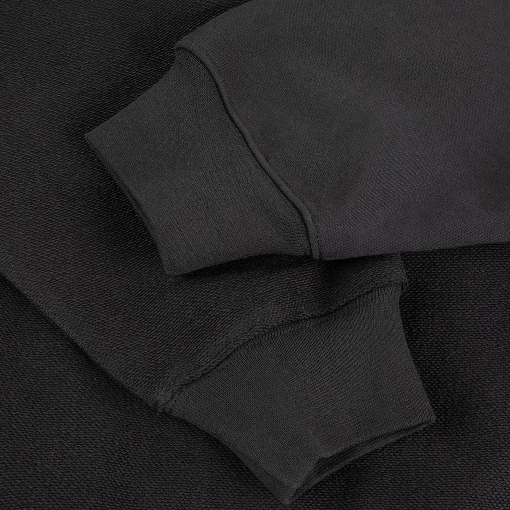 Reverse French Terry Zip Hoodie Vintage Black